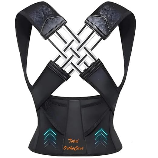 Posture Corrector Free Size Designed to provide exceptional Back Straight And Shoulder Support Belt - My Store